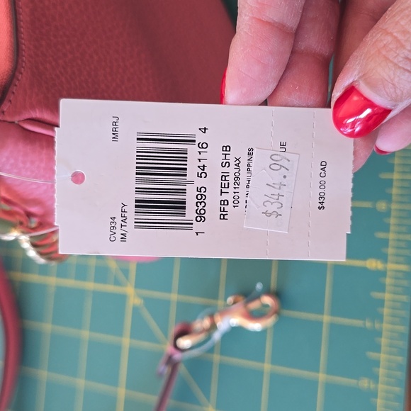 NWT Pink Coach Teri handbag - Picture 8 of 9